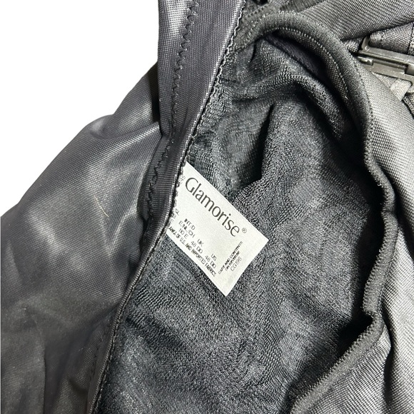 GLAMORISE black plus size full figure 48DD underwire bra w front clasp closure - Picture 3 of 4